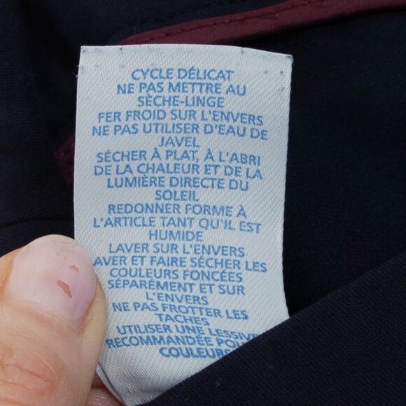 Boden Hampshire 7/8 Navy Blue Pants Womens Size 8 Petite - Picture 11 of 11